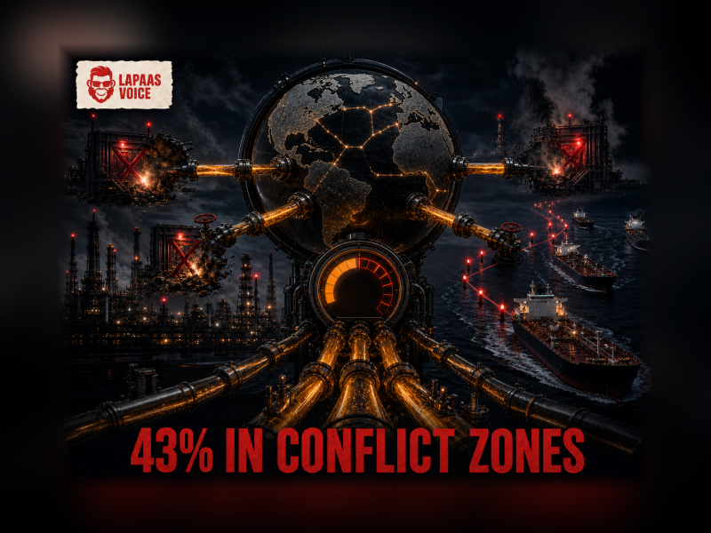 Iran War Puts More Than 43% Of Global Oil Supply In Conflict-Affected Regions