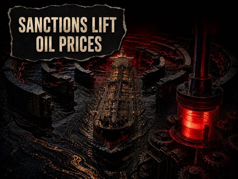 Iran Oil Sanctions Lift Crude Prices Near One-Month High