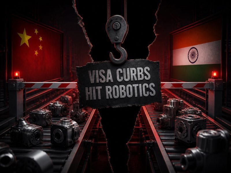 Chinese Visa Restrictions Hit Indian Physical AI And Robotics Startups