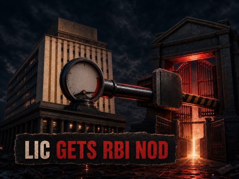 LIC HDFC Bank Stake Can Rise to 9.99% After RBI Nod