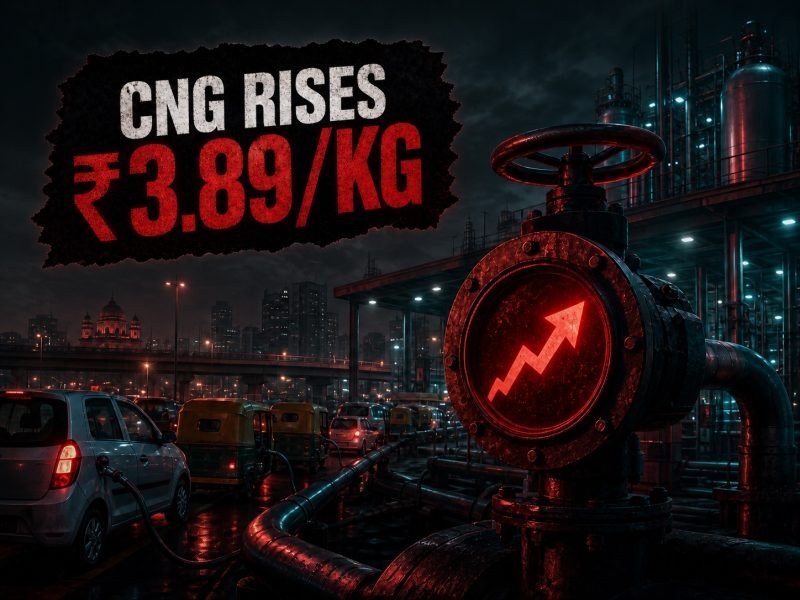 CNG Prices Hiked By ₹3.89 Per Kg In Delhi-NCR From August 29, 2026