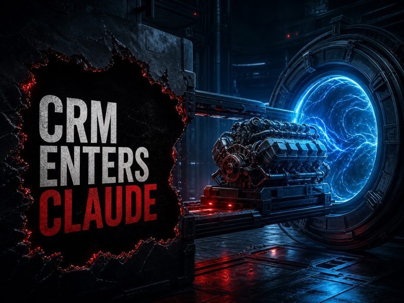 Salesforce Puts Its CRM Inside Claude In Major AI Partnership With Anthropic
