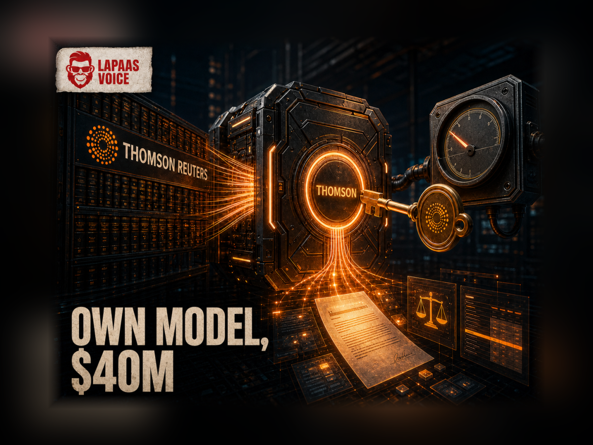 Thomson Reuters proprietary Thomson AI model powered by company data after a $40 million investment
