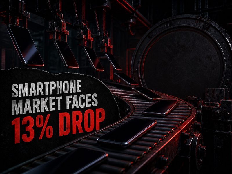 India Smartphone Market Faces 13% Decline In 2026