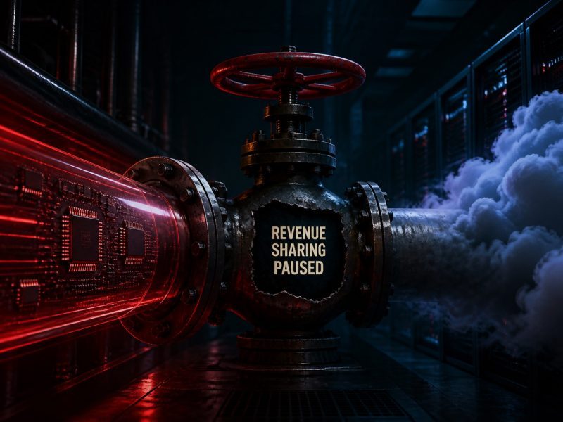 Nvidia Pauses Revenue-Sharing Deals With AI Cloud Companies