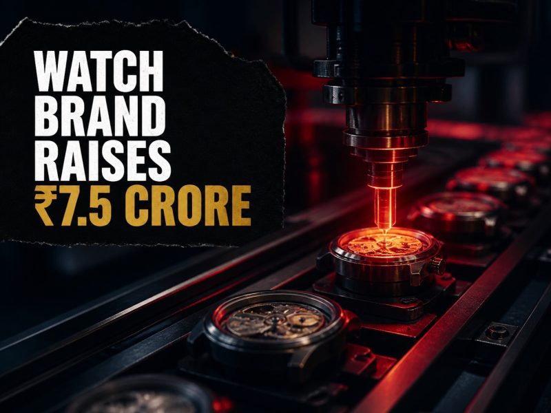 D2C Watch Brand Bruno Milano Raises Rs 7.5 Crore Led by Sauce VC