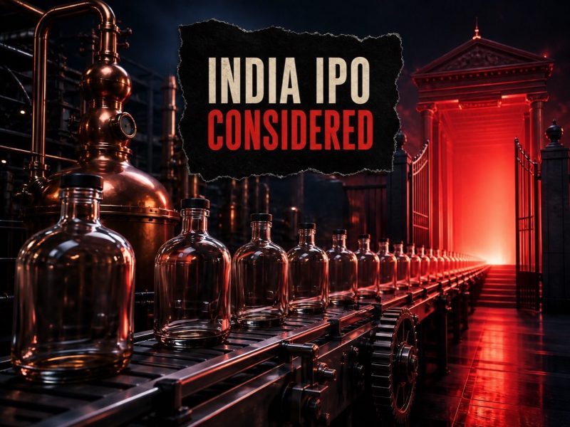 Pernod Ricard Considers India IPO As Business Grows 7%