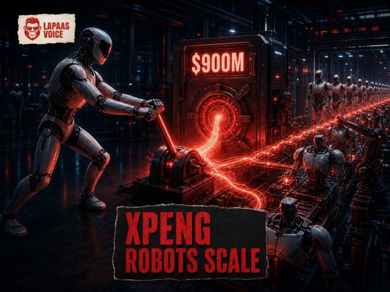 Xpeng robotics unit raises $900m at $6.3bn valuation