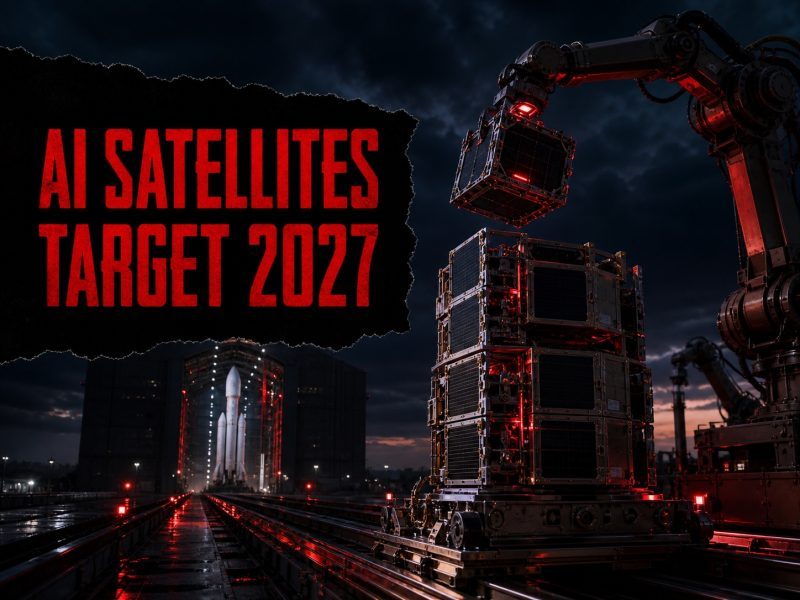 SpaceX AI Satellites: First Launch Targeted For Late 2027