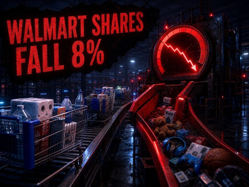 Walmart Stock Drop: Why Shares Fell 8% After Weak Sales