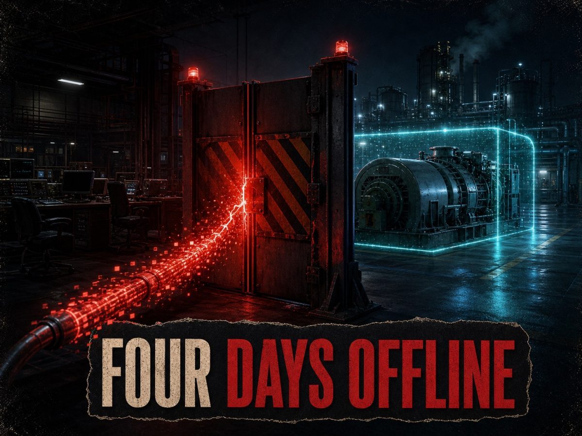 A cyber intrusion is isolated from a UK generator during a four-day operational shutdown