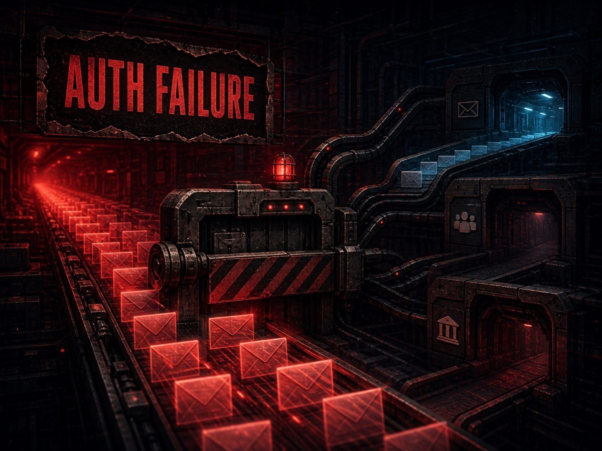 Jammed authentication gate blocking queued email streams across connected enterprise service corridors.