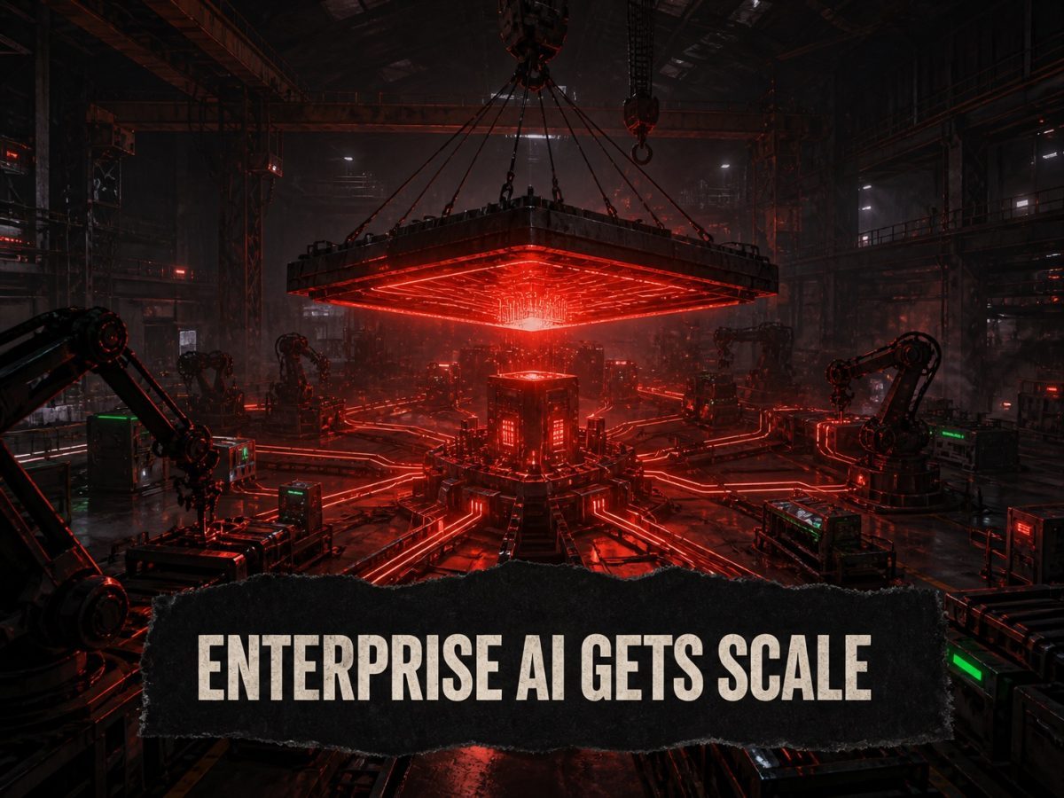 Wonderful Series C visual with enterprise AI operations center