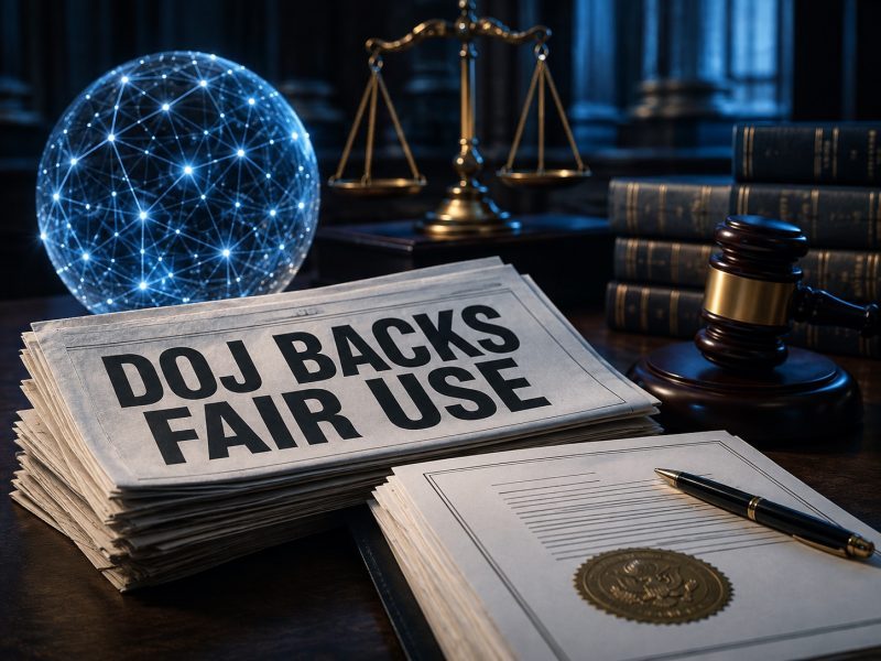 OpenAI NYT Lawsuit: DOJ Fair-Use Filing, Explained