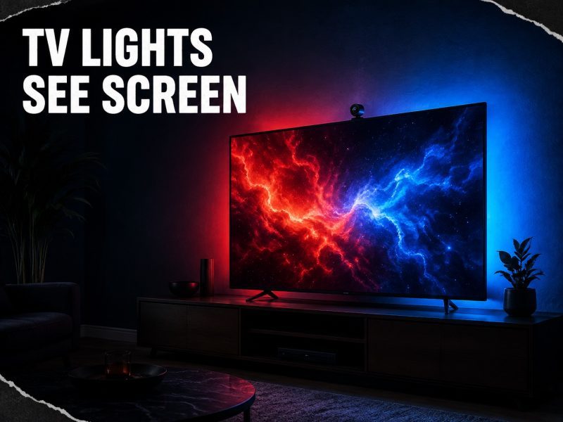 Philips Hue Screen Sync Brings Camera-Based TV Lights