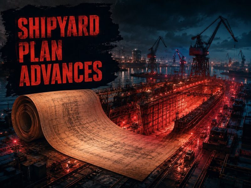 VOC Port Shipbuilding DPR Advances Tamil Nadu Cluster