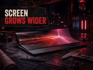 Lenovo Project Swan Expands Laptop Screen to 17 Inches