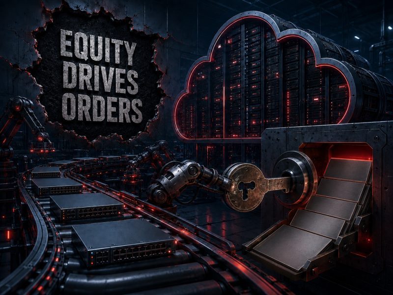 HPE Oracle Warrant Ties Equity to AI Network Sales