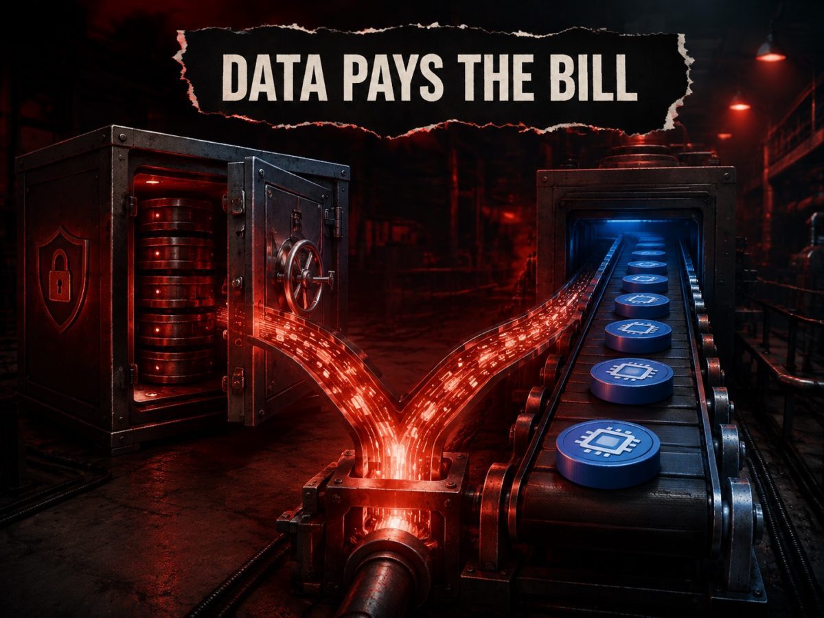 Data pays the bill: Meta AI contributor pricing editorial illustration