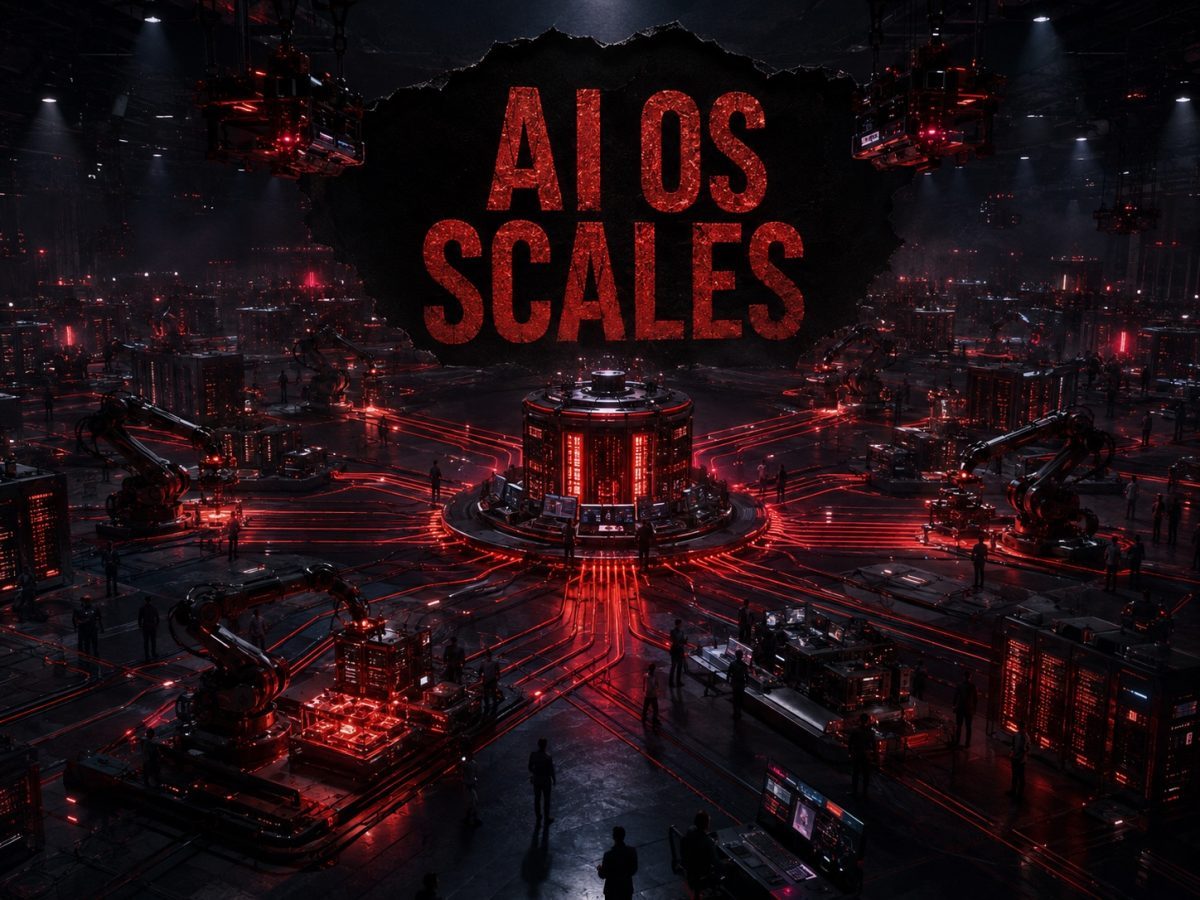 Ai Os Scales: Wonderful AI funding editorial illustration