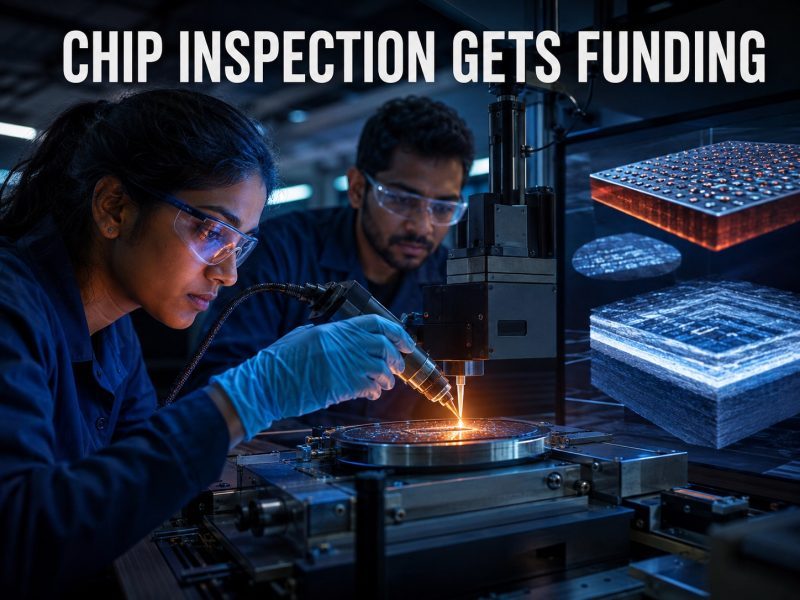 Makr Microsystems Raises ₹10.2 Crore for Chip Metrology