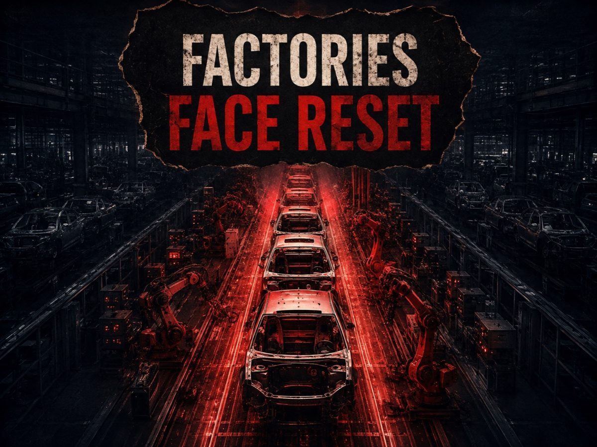 Factories Face Reset: Volkswagen job cuts editorial illustration