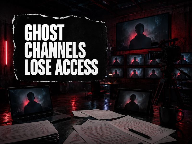 YouTube Ghost Channels Expose AI Enforcement Gaps Online