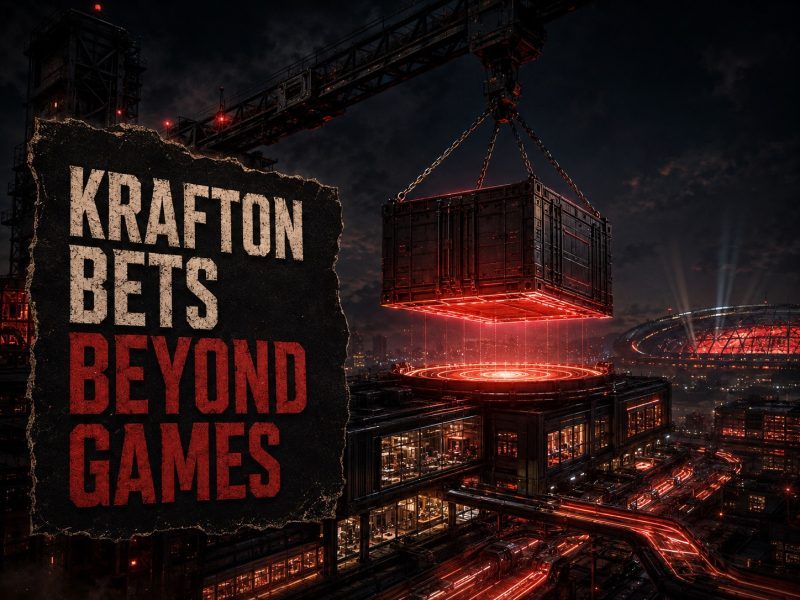 Krafton India Investment Adds $250M Beyond Gaming Now