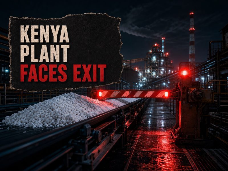 Tata Chemicals Kenya Order Puts Soda Ash at Risk Now