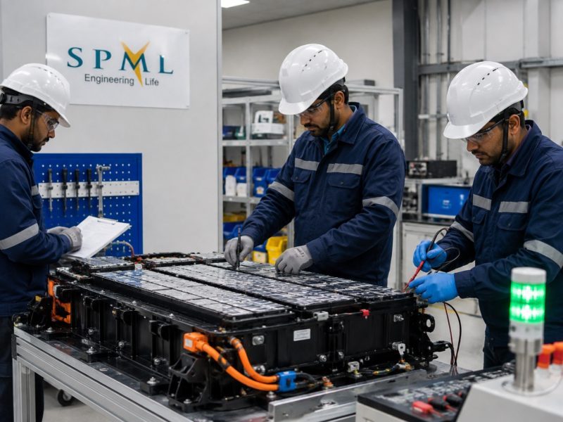 SPML Infra BESS Pack Clears Tests at Pune Facility