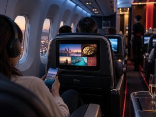 Air India Vista Turns Seatbacks Into Commerce