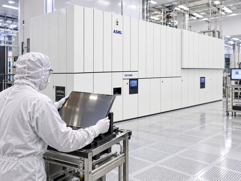ASML 12-Inch Photomask Plan Unites Chip Giants