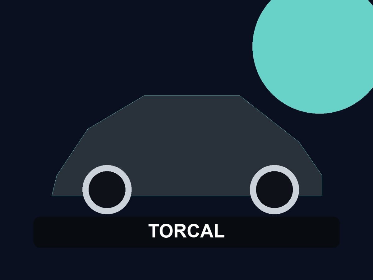 Editorial illustration of an electric luxury SUV representing the Bentley Torcal reveal