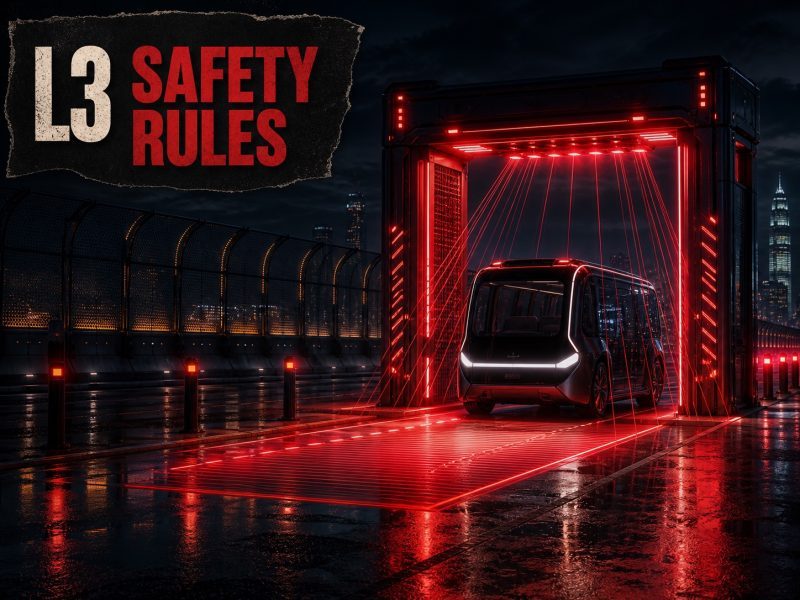 China Autonomous Driving Rules: L3–L4 Safety Standard