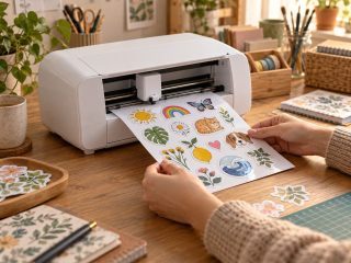 Cricut StickerPix Combines Print, Laminate and Cut