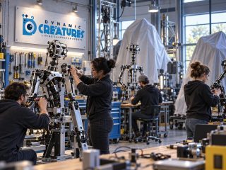 Dynamic Creatures Brings Robots to Theme Parks