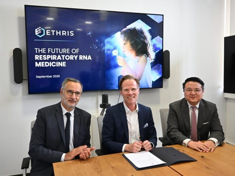 Ethris Financing Adds €30M for Nasal mRNA