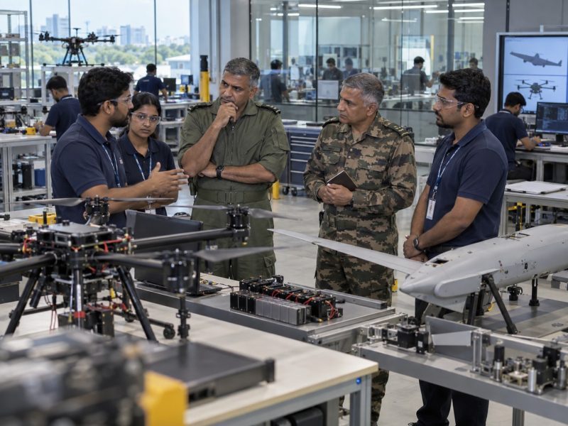 Garuda Aerospace Facility Review Shows Scale