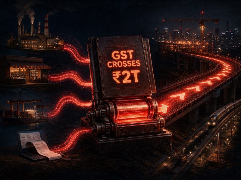 GST Collections Reach Nearly ₹2 Lakh Crore