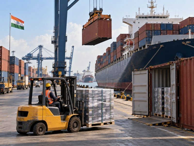 India August Exports Jump as Electronics Lead