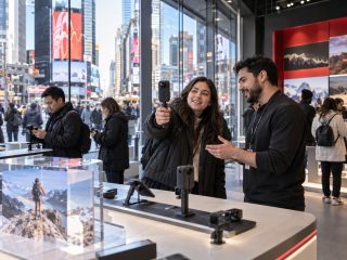 Insta360 Times Square Flagship Makes Cameras Tangible