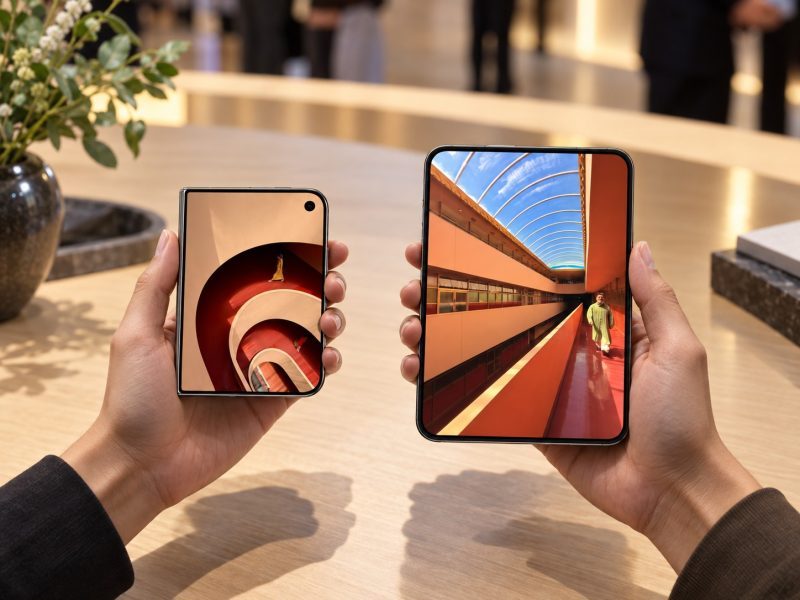 iPhone Duo Turns Apple Into a Foldable Rival