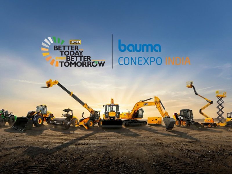 JCB India Launches 10 Machines at Bauma