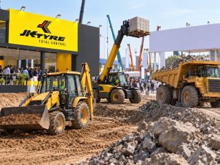 JK Tyre OTR Products: Four Bauma Launches