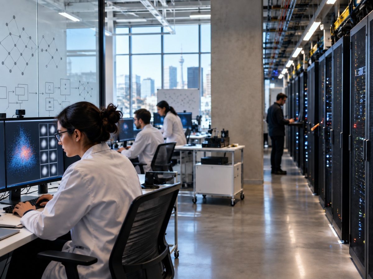 LawZero funding supports researchers working beside secure computing infrastructure for safe-by-design AI research.