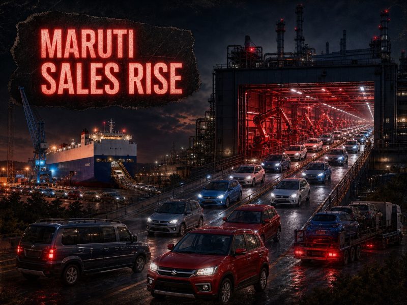 Maruti Suzuki Sales Rise 21% in August