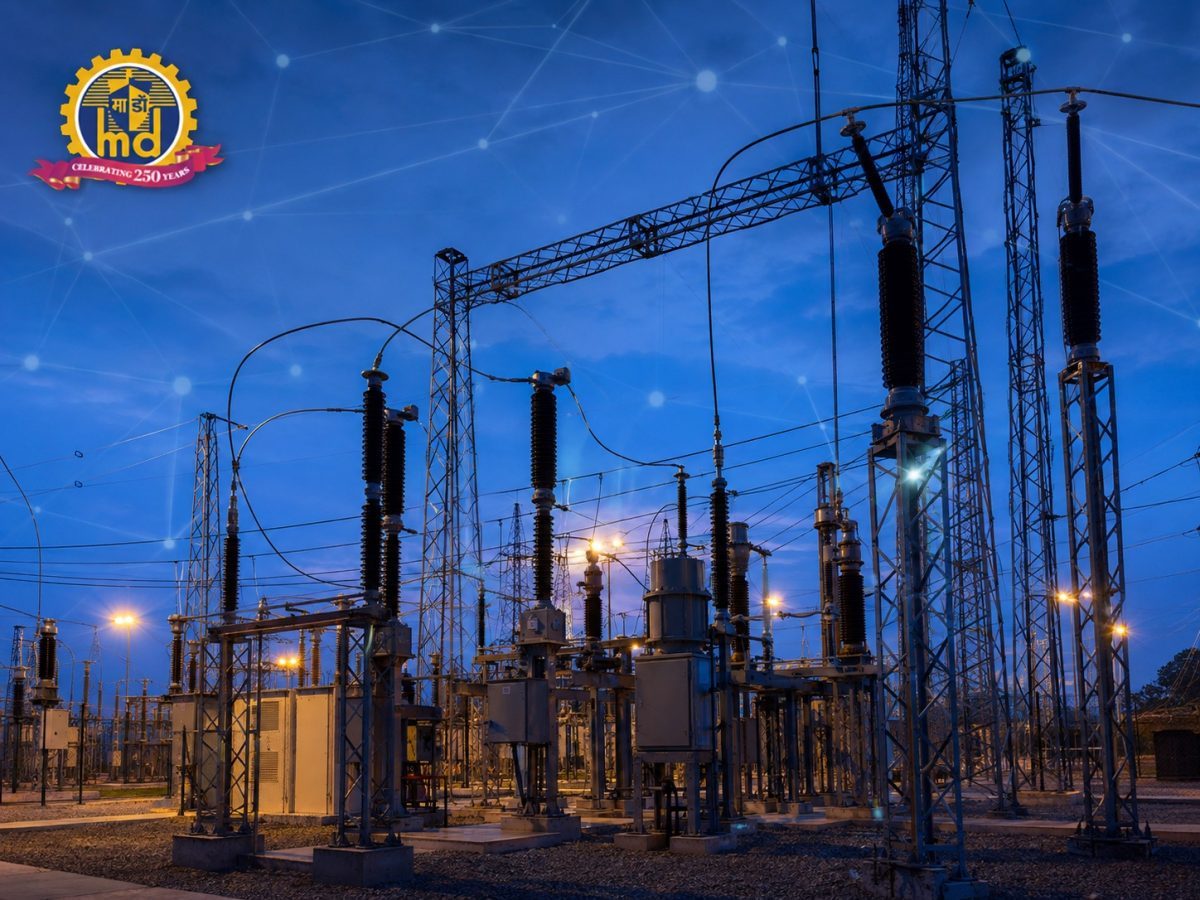 Generic high-voltage substation with secure network motif for Mazagon Dock's MSETCL order