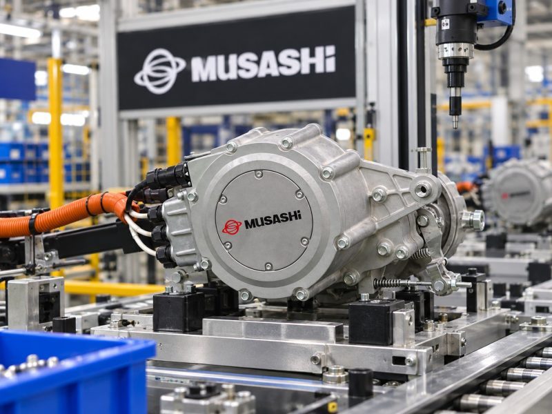 Musashi Bhago E-Axle Deal Targets 2027