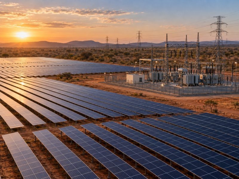 Nava Starts 100 MW Zambia Solar Plant