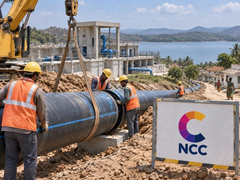 NCC Yeleru Water Order Maps a 24-Month Build